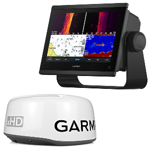Garmin GPSMAP&reg; 943xsv Combo GPS/Fishfinder - Preloaded US+Canada+Bahamas BlueChart&reg; g3 - LakeV&uuml; g3 w/GMR 18 xHD CD-86460