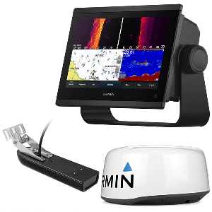 Garmin GPSMAP&reg; 943xsv Combo GPS/Fishfinder - Preloaded US+Canada+Bahamas BlueChart&reg; g3 - LakeV&uuml; g3 w/GT23M-TM &amp; GMR 18 HD+ CD-86462