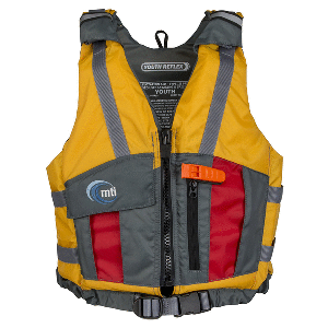 MTI Youth Reflex Life Jacket - Mango/Red - 50-90lbs CD-86680