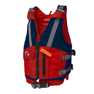 MTI Youth Reflex Life Jacket - Blue/Red - 50-90lbs CD-86681