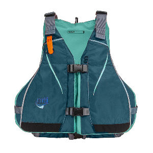 MTI Moxie Women&#39;s Life Jacket - Slate/Aqua - Medium/Large CD-86707