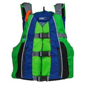 MTI Nomad Life Jacket - Bright Green/Blue CD-86733