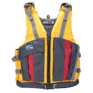 MTI Reflex Paddling Life Jacket - Mango/Dark Grey - Medium/Large CD-86744