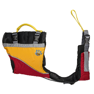 MTI Underdog Dog Life Jacket - Red/Mango - Small CD-86792