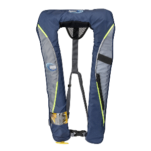 MTI Helios 2.0 Manual Inflatable Life Vest - Blue/Grey CD-86805