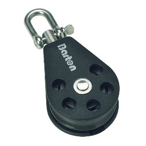 Barton Marine Size 1 Single Swivel Block w/Becket CD-87150