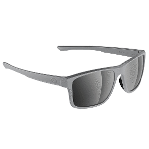 H2Optix Coronado Sunglasses Matt Grey, Grey Silver Flash Mirror Lens Cat. 3 - AR Coating CD-87277