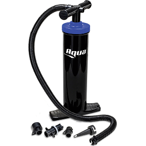 Aqua Leisure Heavy-Duty, Dual-Action Hand Pump w/4 Tips CD-87387