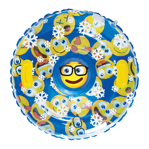 Aqua Leisure 43&quot; Pipeline Sno&trade; Clear Top Racer Sno-Tube - Hi-Emotion CD-87408