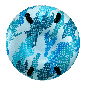 Aqua Leisure 48&quot; Pipeline Sno&trade; Mega 2-Person Sno-Tube - Blue Camo CD-87410