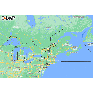 C-MAP M-NA-Y201-MS Great Lakes To Nova Scotia REVEAL&trade; Coastal Chart CD-87524