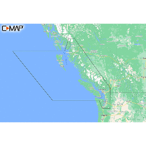 C-MAP M-NA-Y207-MS Columbia &amp; Puget Sound REVEAL&trade; Coastal Chart CD-87531