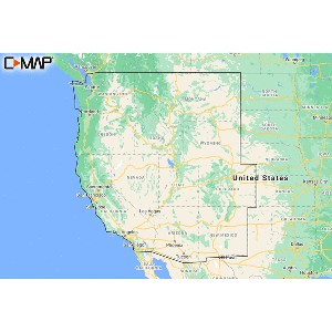 C-MAP M-NA-Y211-MS US Lakes West REVEAL&trade; Inland Chart CD-87546