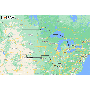 C-MAP M-NA-Y212-MS US Lakes North Central REVEAL&trade; Inland Chart CD-87547