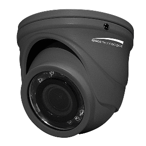 Speco 4MP HD-TVI Mini IR Turret w/2.9mm Lens - Grey CD-87669