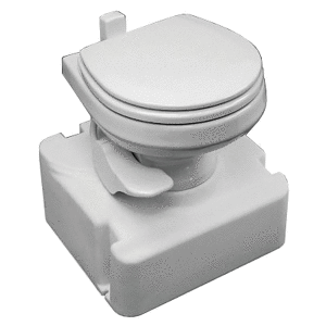 Dometic Masterflush 8740 Macerator Toilet - 12V - White