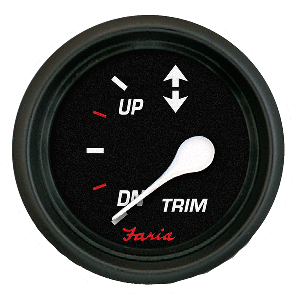 Faria Professional Red 2&quot; Trim Gauge f/Cobra/Volvo CD-88632