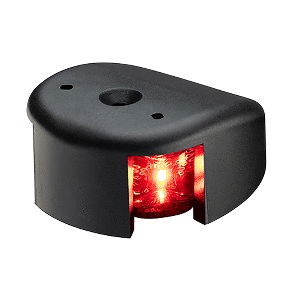 Aqua Signal Series 28 Port LED Deck Mount Light - Black Housing CD-88654