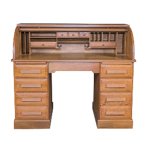 Whitecap Roll Top Desk (Oiled) - Teak CD-89222
