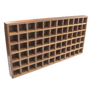Whitecap Golf Ball Rack 72 - Teak CD-89290