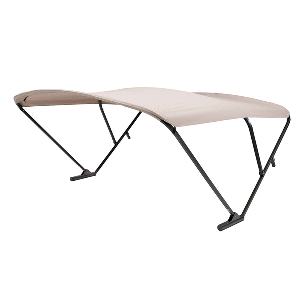 SureShade Power Bimini - Black Anodized Frame - Beige Fabric CD-90137