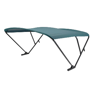 SureShade Power Bimini - Black Anodized Frame - Green Fabric CD-90142