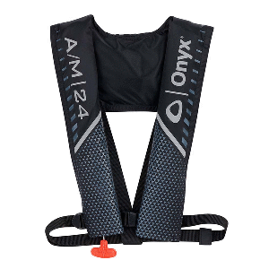 Onyx A/M 24 Automatic/Manual Inflatable PFD - Black CD-90160