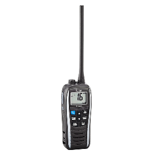 Icom M25 Handheld Floating VHF Marine Radio – Pearl White