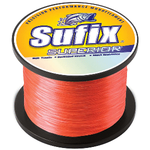 Sufix Superior Neon Fire Monofilament - 20lb - 11745 yds CD-90362