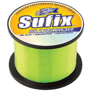 Sufix Superior Hi-Vis Yellow Monofilament - 20lb - 670 yds CD-90373