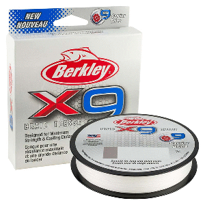 Berkley x9 Braid Crystal - 30lb - 164 yds - X9BFS30-CY CD-90665