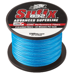 Sufix 832&reg; Advanced Superline&reg; Braid - 6lb - Coastal Camo - 1200 yds CD-90732