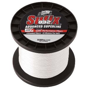 Sufix 832&reg; Advanced Superline&reg; Braid - 6lb - Ghost - 3500 yds CD-90740