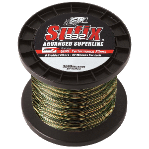 Sufix 832&reg; Advanced Superline&reg; Braid - 15lb - Camo - 3500 yds CD-90809