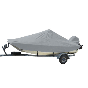 Carver Sun-DURA&reg; Styled-to-Fit Boat Cover f/20.5&#39; Bay Style Center Console Fishing Boats - Grey CD-90950