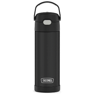 Thermos FUNtainer&reg; 16oz Vacuum-Insulated Stainless Steel - Matte Black CD-91008