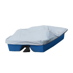 Carver Poly-Flex II Styled-to-Fit Boat Cover f/7&#39;2&quot; 3-Seater Paddle Boats - Grey CD-91078