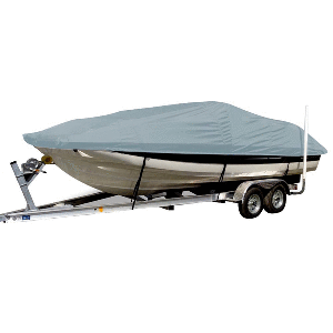 Carver Performance Poly-Guard Styled-to-Fit Boat Cover f/16.5' Open Jon  Boats - Shadow Grass