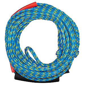 Full Throttle 2 Rider Tow Rope – Blue/Yellow