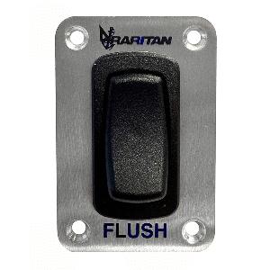 Raritan-Momentary-Flush-Switch-w-Stainless-Steel-Faceplate---PRS PRS