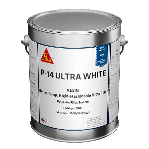 Sika SikaBiresin&reg; AP014 Polyester Fairing Compound White Gallon Can BPO Hardener Required - 606126