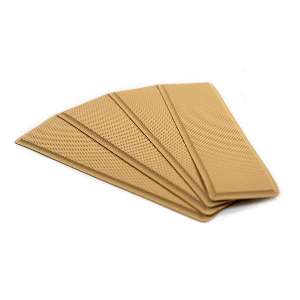 SeaDek 3.75&quot; x 12.75&quot; x 5mm 4-Piece Step Kit - 3.75&quot; x 12.75&quot; Camel Embossed - 95.25mm x 323.85mm x 5mm CD-92409