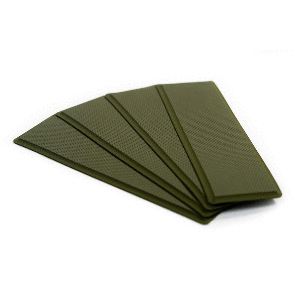 SeaDek 3.75&quot; x 12.75&quot; x 5mm 4-Piece Step Kit - 3.75&quot; x 12.75&quot; Olive Green Embossed - 95.25mm x 323.85mm x 5mm CD-92413