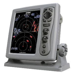 SI-TEX 8.5″ Color LCD Radar w/4kW Output – 1/16-36nm Range – 25″ Radome