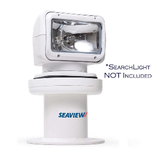 Seaview 6.38" Vertical Searchlight &amp; Thermal Camera Mount w/8" Round Base Plate