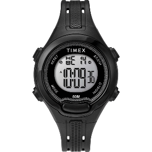 Timex DGTL 38mm Women&#39;s Watch - Black Case &amp; Strap CD-93386