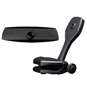 PTM Watersports Mirror/Bracket Kit w/VR-140 Elite Mirror & ZXR-320 (Black)