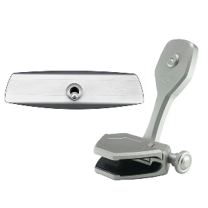 PTM Edge Mirror/Bracket Kit w/VR-140 Elite Mirror &amp; ZXR-361 (Silver) CD-93403