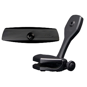 PTM Watersports Mirror/Bracket Kit w/VR-140 Elite Mirror & ZXR-361 (Black)