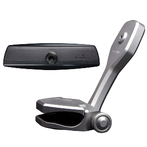 PTM Watersports Mirror/Bracket Kit w/VR-140 PRO Mirror & ZXR-320 (Silver)